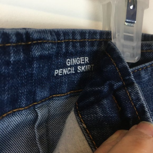 Velvet Heart Denim Ginger Pencil Skirt Size 28 - Picture 7 of 10